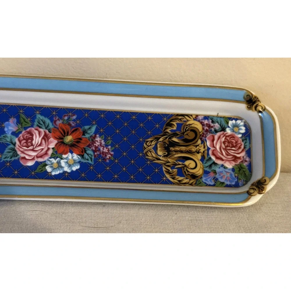 Vintage Neiman Marcus Porcelain Trinket Dish Tray - Japan 8 5/8